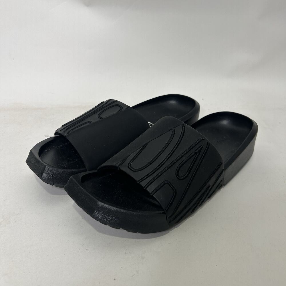 Jordan Nola Slide Slip On Comfort Sandals “Triple Black” - Picture 3 of 6